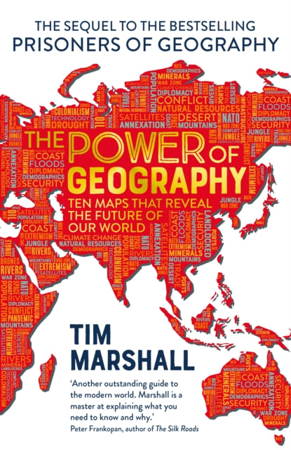 Book cover of: Power of Geography. By: Tim Marshall