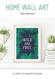 Book cover of: Home Wall Art – Teen Collection. By: GMC