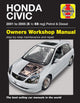 Honda Civic Petrol & Diesel (01 - 05) Haynes Repair Manual