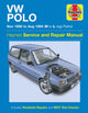 Book cover of: VW Polo Petrol (Nov 90 - Aug 94) Haynes Repair Manual