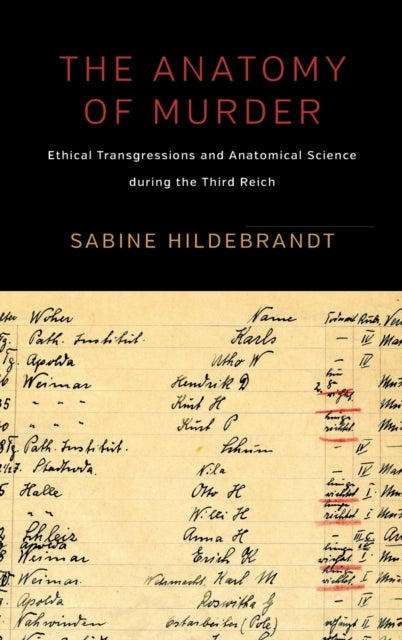 Book cover of: Anatomy of Murder. By: Sabine Hildebrandt