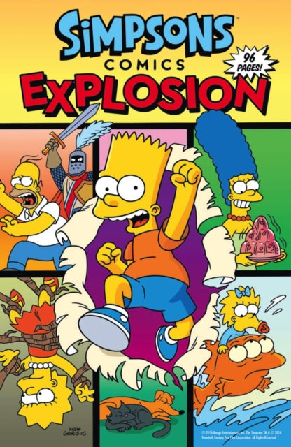 Simpsons Comics - Explosion