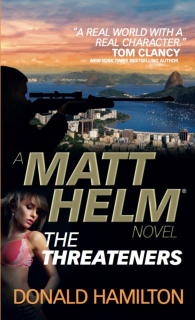 Book cover of: Matt Helm - The Threateners. By: Donald Hamilton