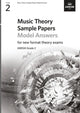 Book cover of: Music Theory Sample Papers Model Answers, ABRSM Grade 2