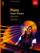 Book cover of: Piano Exam Pieces 2023 & 2024, ABRSM Grade 3