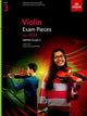 Book cover of: Violin Exam Pieces from 2024, ABRSM Grade 3, Violin Part & Piano Accompaniment