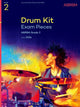 Book cover of: Drum Kit Exam Pieces from 2024, Grade 2