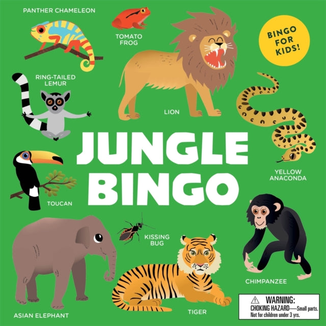 Book cover of: Jungle Bingo. By: Caroline Selmes