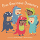 Book cover of: Five Enormous Dinosaurs. By: Annie Kubler