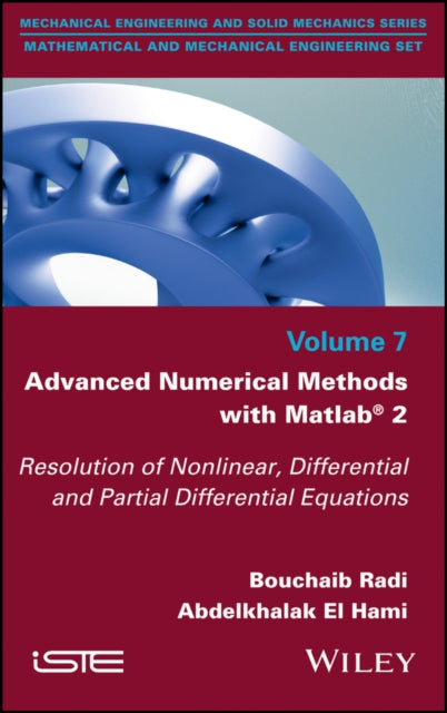 Book cover of: Advanced Numerical Methods with Matlab 2. By: Bouchaib Radi