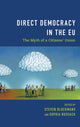Book cover of: Direct Democracy in the EU. By: Steven Blockmans