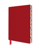 Book cover of: Red Artisan Notebook (Flame Tree Journals). By: Flame Tree Studio
