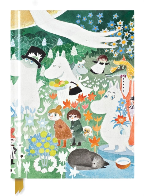 Book cover of: Moomin: Dangerous Journey (Blank Sketch Book). By: Flame Tree Studio