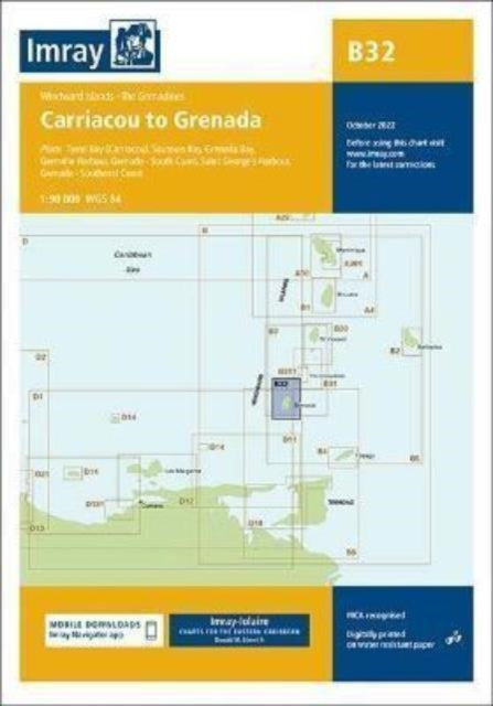 Book cover of: Imray Chart B32