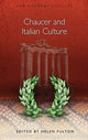 Book cover of: Chaucer and Italian Culture. By: Helen Fulton
