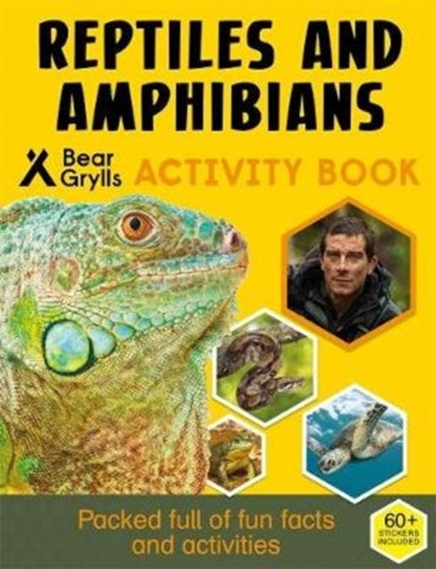 Book cover of: Bear Grylls Sticker Activity: Reptiles & Amphibians