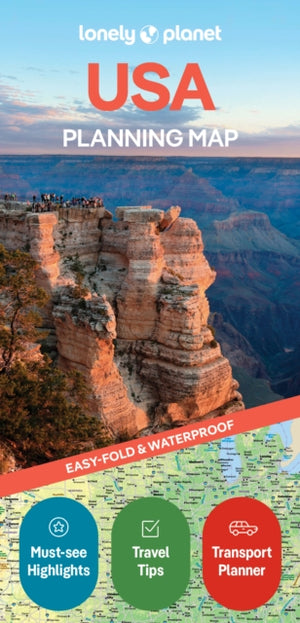 Lonely Planet USA Planning Map