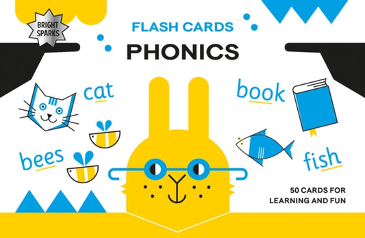 Book cover of: Bright Sparks Flash Cards - Phonics. By: LIPNIEWSKA, DOMINIKA