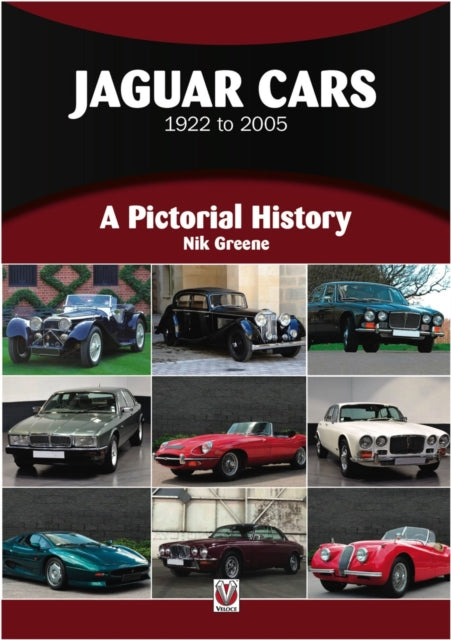 Book cover of: Jaguar Cars 1946 to 2008. By: Nicholas Greene