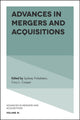 Book cover of: Advances in Mergers and Acquisitions. By: Sydney Finkelstein