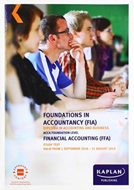 Book cover of: FFA - FINANCIAL ACCOUNTING - STUDY TEXT
