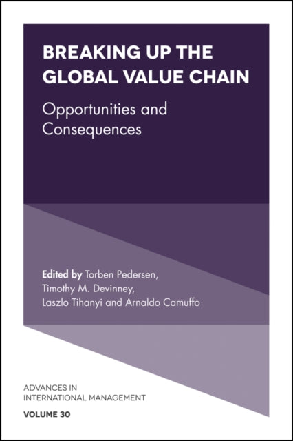 Book cover of: Breaking up the Global Value Chain. By: Laszlo Tihanyi