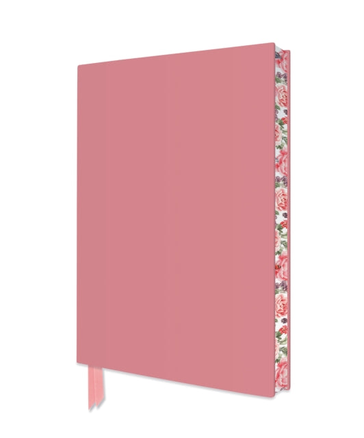 Book cover of: Baby Pink Artisan Notebook (Flame Tree Journals). By: Flame Tree Studio