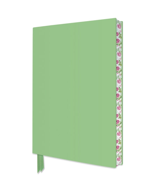 Book cover of: Pale Mint Green Artisan Notebook (Flame Tree Journals). By: Flame Tree Studio