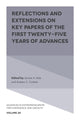 Book cover of: Reflections and Extensions on Key Papers of the First Twenty-Five Years of Advances. By: Jerome A. Katz