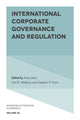 Book cover of: International Corporate Governance and Regulation. By: Stephen P. Ferris