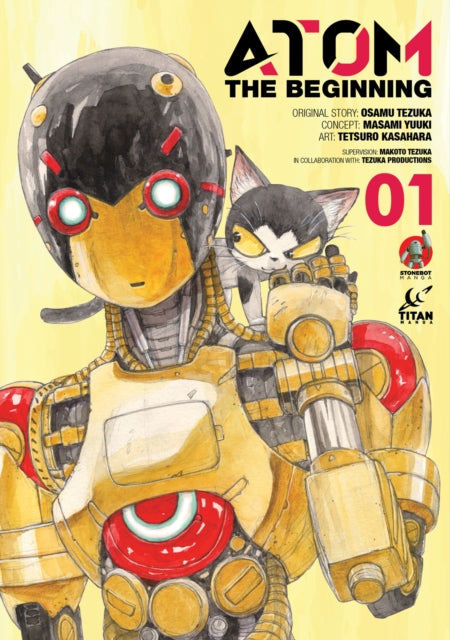Book cover of: ATOM: The Beginning Vol. 1. By: Osamu Tezuka