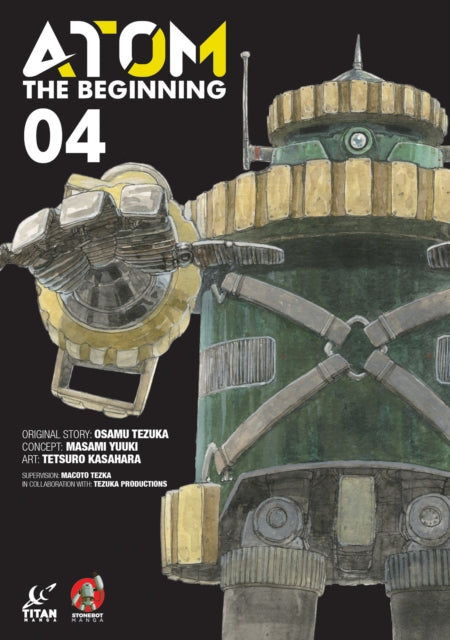 Book cover of: ATOM: The Beginning Vol. 4. By: Osamu Tezuka