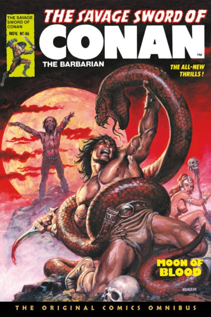Book cover of: Savage Sword of Conan: The Original Comics Omnibus Vol.4. By: Roy Thomas