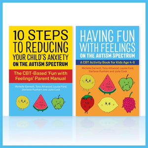 Fun with Feelings on the Autism Spectrum (Parent Manual and Child CBT Activity Book Two Book set)