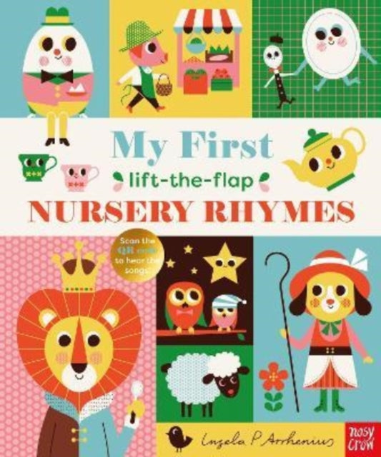 My First Lift-The-Flap Nursery Rhymes 9781788008471 Ingela Arrhenius