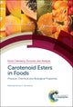 Book cover of: Carotenoid Esters in Foods. By: Adriana Z. Mercadante