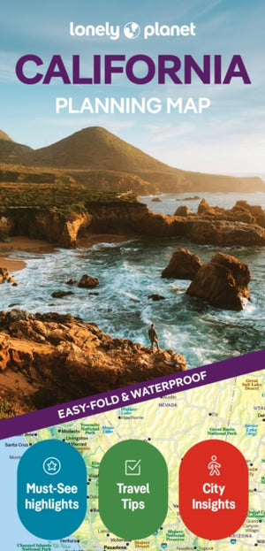 Lonely Planet California Planning Map