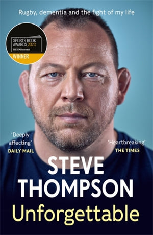 Unforgettable, Winner of the Sunday Times Sports Book of the Year Award