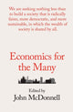 Book cover of: Economics for the Many. By: McDonnell, John