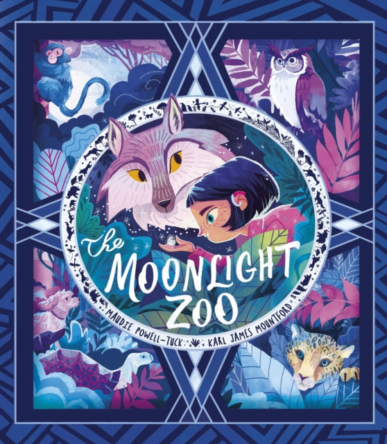 Book cover of: The Moonlight Zoo. By: Maudie Powell-Tuck