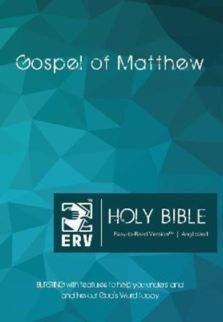 Book cover of: ERV Holy Bible Gospel of Matthew Paperback, Anglicized, (Easy to Read Version). By: Authentic Media