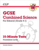 Book cover of: GCSE Combined Science: Edexcel 10-Minute Tests - Foundation (includes Answers)