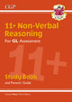 11+ GL Non-Verbal Reasoning Study Book (with Parents’ Guide & Online Edition) 9781789081770 CGP Books