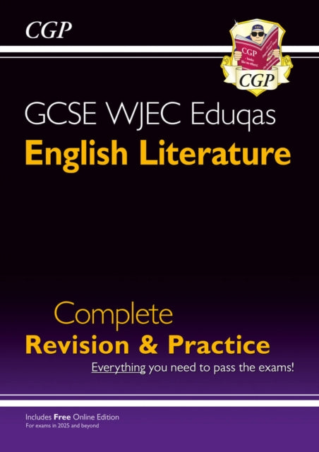 Book cover of: GCSE English Literature WJEC Eduqas Complete Revision & Practice (with Online Edition)