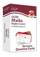 GCSE Maths AQA Revision Question Cards - Higher 9781789083408 CGP Books