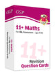 Book cover of: 11+ GL Revision Question Cards: Maths - Ages 9-10