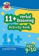 Book cover of: 11+ Activity Book: Verbal Reasoning - Ages 9-10