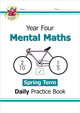 Book cover of: KS2 Mental Maths Year 4 Daily Practice Book: Spring Term