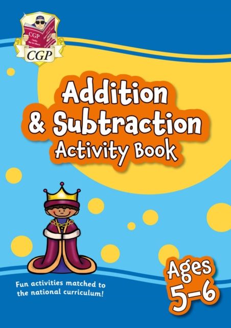 Book cover of: Addition & Subtraction Activity Book for Ages 5-6 (Year 1)