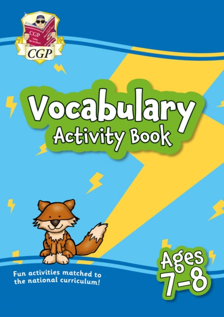 Book cover of: Vocabulary Activity Book for Ages 7-8